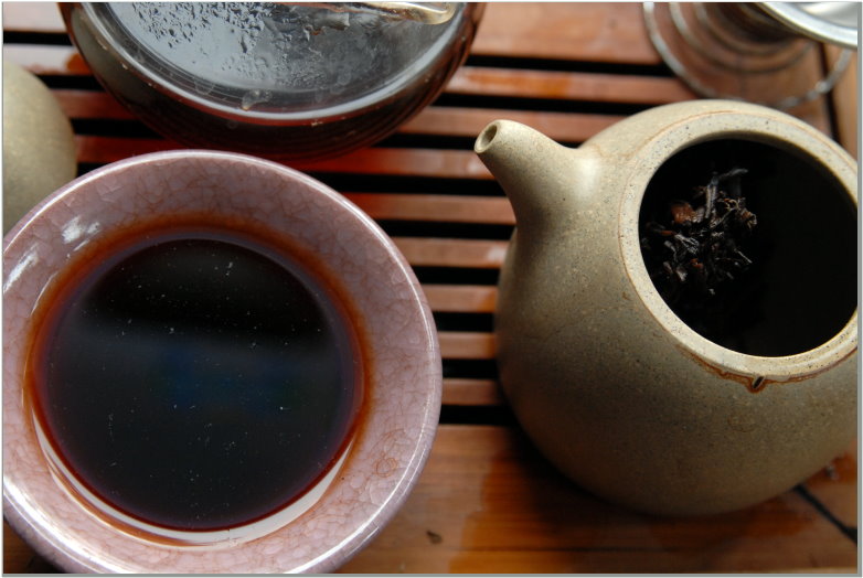 2010 menghai V93 shu puerh tea